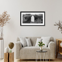 Historic Framed Print, John Brown's grave at North Elba [N.Y.],  17-7/8" x 21-7/8"