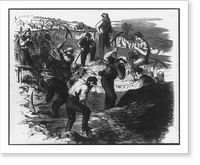 The 1st Michigan Regiment and Ellsworth Zouaves in the entrenchments at Alexandria, Va, Antique Print