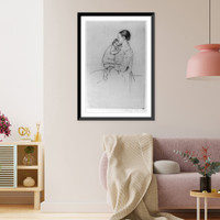 Historic Framed Print, Quietude,  17-7/8" x 21-7/8"