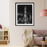 Historic Framed Print, R.C.A. Building,  17-7/8" x 21-7/8"