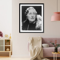 Historic Framed Print, Agatha (Miller) Christie, Dame, 1891-1976,  17-7/8" x 21-7/8"