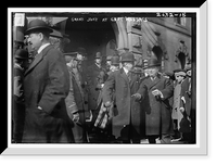 Historic Framed Print, Grand Jury at Capt. Walsh's,  17-7/8" x 21-7/8"