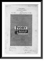Trademark - Proctor & Gamble Soap - Ivory Soap - No. 7,701 - Registered Sept. 23, 1879, Vintage Print