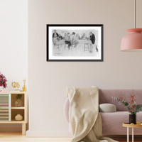 The social secretary : a lunch-room . may be proposed, Antique Poster