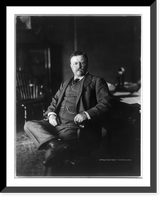 Historic Framed Print, Theodore Roosevelt, Pres. U.S., 1858-1919 - 3,  17-7/8" x 21-7/8"