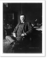 Historic Framed Print, Theodore Roosevelt, Pres. U.S., 1858-1919 - 3,  17-7/8" x 21-7/8"