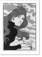 Historic Framed Print, La Vitrolence[?]"",  17-7/8" x 21-7/8"