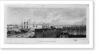 View of New Orleans, taken from the lower cotton press, Historic Reproduction