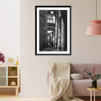 Historic Framed Print, Interior of the Hall of Columns, Karnac [Egypt],  17-7/8" x 21-7/8"