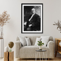 Historic Framed Print, James Mark Sullivan, 1873-1920,  17-7/8" x 21-7/8"