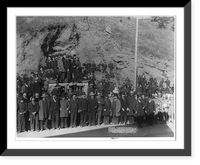 Last Deadwood Coach." The last trip of the famous stage Dec. 28, '90", Antique Wall Art