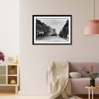 Historic Framed Print, Hattiesburg, Mississippi: Main Street,  17-7/8" x 21-7/8"
