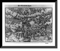 Historic Framed Print, The Whore of Babylon,  17-7/8" x 21-7/8"