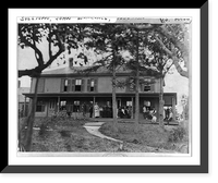 Peter Murphy's Scituate, Mass. training headquarters of John L. Sullivan. Classic, Antique Print