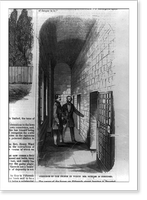Corridor of the prison in which Mr. Sickles is confined Classic, Vintage Poster
