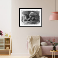 The Hon. Daniel E. Sickles receiving his friends during the day in the jailor's apartments, Antique Wall Art