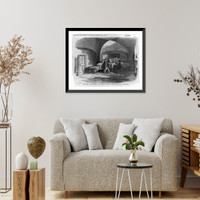The Hon. Daniel E. Sickles receiving his friends during the day in the jailor's apartments, Antique Wall Art
