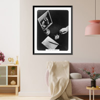 The Morse code operator, Antique Print