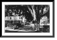 Historic Framed Print, Nort Street, [Plymouth, Mass.],  17-7/8" x 21-7/8"