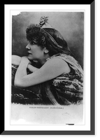 Sarah Bernhardt, 1844-1923 - 9, Antique Print