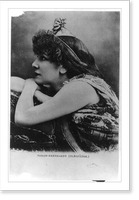 Sarah Bernhardt, 1844-1923 - 9, Antique Print