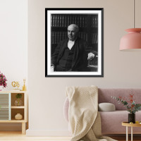 Thomas Alva Edison, 1847-1931 - 33, Vintage Wall Art