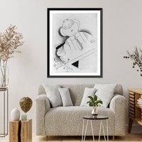 Historic Framed Print, H.L. Mencken,  17-7/8" x 21-7/8"