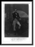 Historic Framed Print, Stephen Decatur.Alonzo Chappel.,  17-7/8" x 21-7/8"