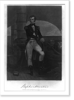 Historic Framed Print, Stephen Decatur.Alonzo Chappel.,  17-7/8" x 21-7/8"