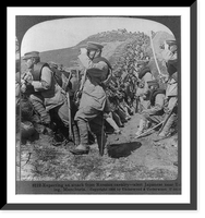 Expecting an attack from Russian cavalry - alert Japanese near Tehling, Manchuria Classic, Antique Wall Art