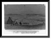 The plains of Manassas, looking towards the Bull Run Mountains, from Gen. T.F. Meagher's headquarters.E. Forbes, Vintage Poster