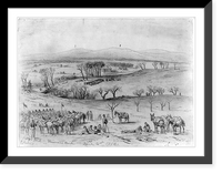 Kelly's Ford - Stonemans raid, April 21st 1863 Classic, Antique Poster