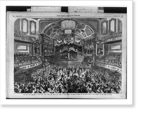 New York City - reception of the Grand Duke Alexis - the grand ball at the Academy of Music, Antique Wall Art