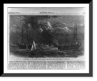 Reception of the Grand Duke Alexis New York City - Departure from the frigate SVETLANA, Antique Poster
