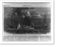 Reception of the Grand Duke Alexis New York City - Departure from the frigate SVETLANA, Antique Poster