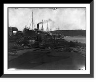 The Harbor of East London, South Africa - Called Buffalo Harbor - Buffalo River Classic, Vintage Wall Art