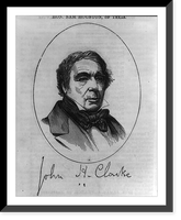 John Hopkins Clarke, 1789-1870 Classic, Vintage Poster