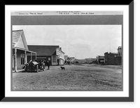 Jordan Valley, Oregon - 1919-20? - Main Street, Vintage Poster