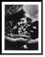 Historic Framed Print, [Nude, back view from shoulders to knees],  17-7/8" x 21-7/8"