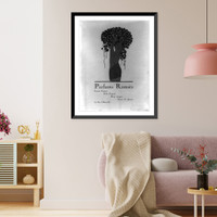 Historic Framed Print, [French perfumes advertisements, with Art Nouveau illus: Parfums Ramses"]",  17-7/8" x 21-7/8"