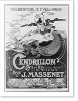 Cendrillon.Devambez graveur, Vintage Poster