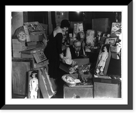 Vintage Photo Print - Mr. Samson proves to be real Santa Claus