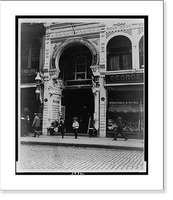Historic Framed Print, [Houdini performs at the New Theater],  17-7/8" x 21-7/8"