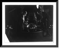 Historic Framed Print, Olive Tell and David Powell in Her Sister" [looking in crystal ball.",  17-7/8" x 21-7/8"