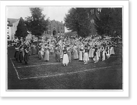 Historic Framed Print, Campus pageant scenes, Clarion State Normal School, Clarion, Pa. - 2,  17-7/8" x 21-7/8"