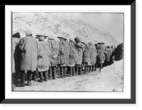 Japanese coolies in winter costume, Antique Wall Art