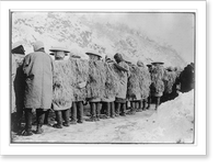 Japanese coolies in winter costume, Antique Wall Art