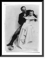 Eugene Meyer holding his first born baby (Florence?) Classic, Historic Print