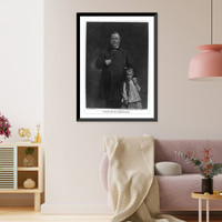 Historic Framed Print, Louis Pasteur, 1822-1895,  17-7/8" x 21-7/8"