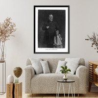 Historic Framed Print, Louis Pasteur, 1822-1895,  17-7/8" x 21-7/8"